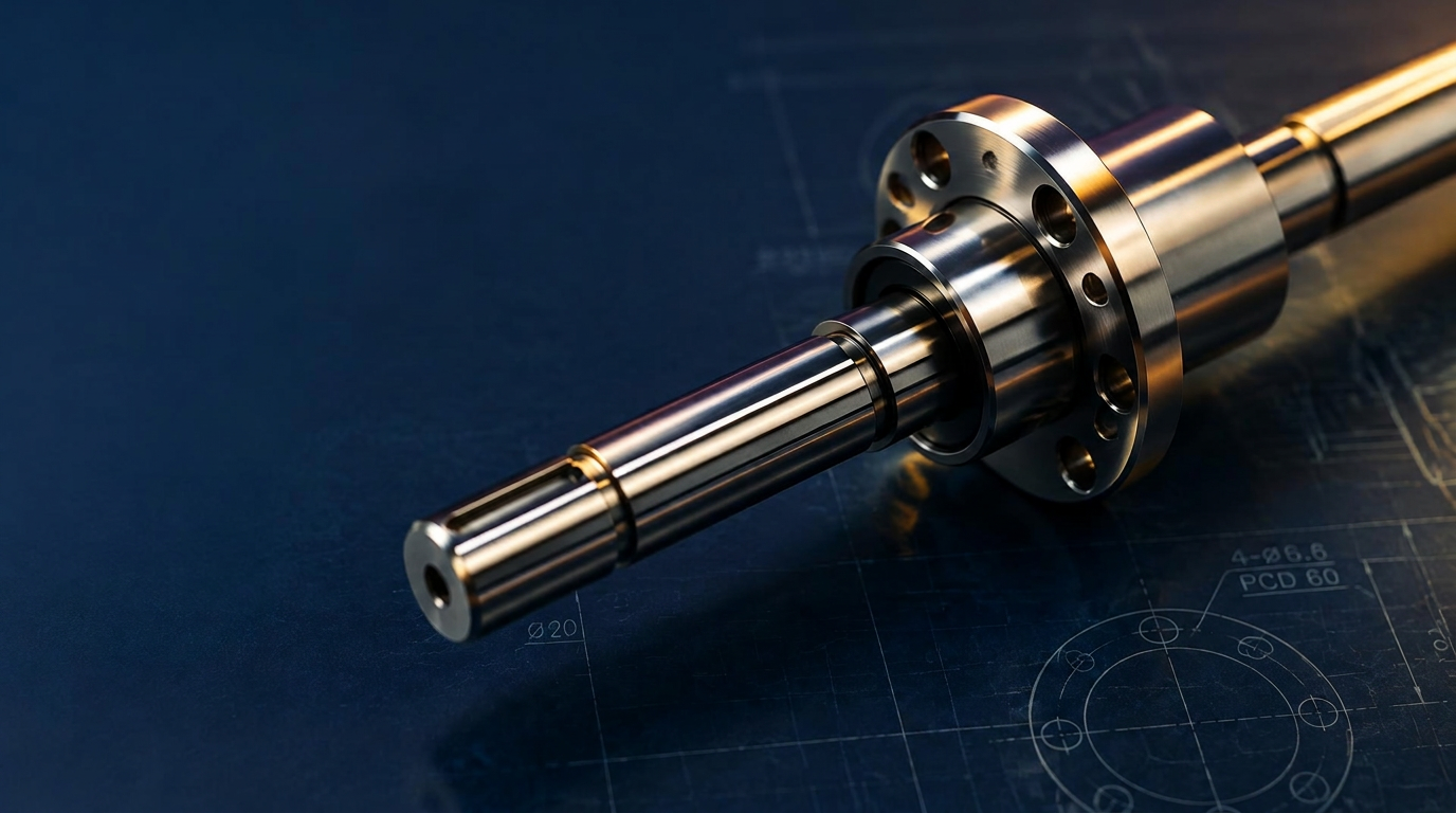 UVT precision ball spline shaft and flanged nut